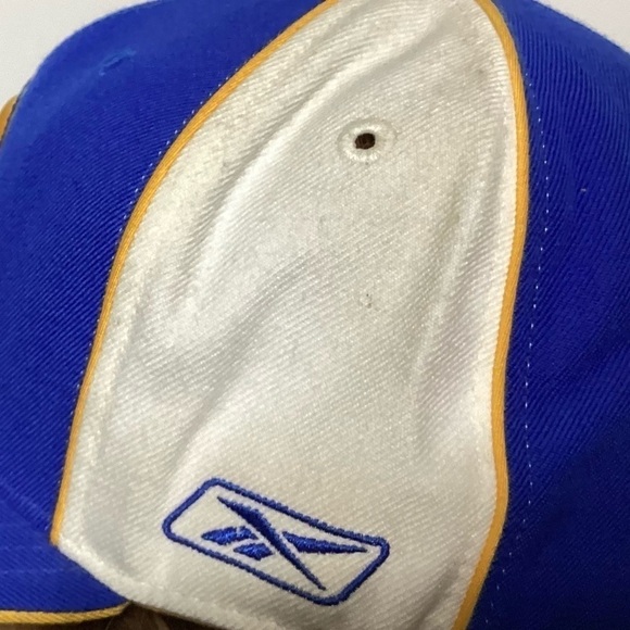 LA Rams NFL Reebok Gridiron Classics Wool Sz 7 1/2 Fitted Baseball Cap Hat EUC! - Picture 4 of 9